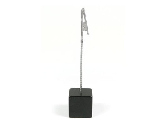 Trendform Marque-place de table Support Cube 1 Pièce/s, Noir mat