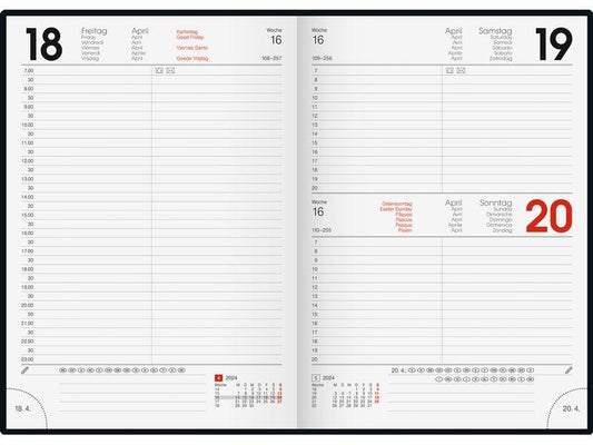 Stewo Agenda commercial Diary Square 2026, Bleu