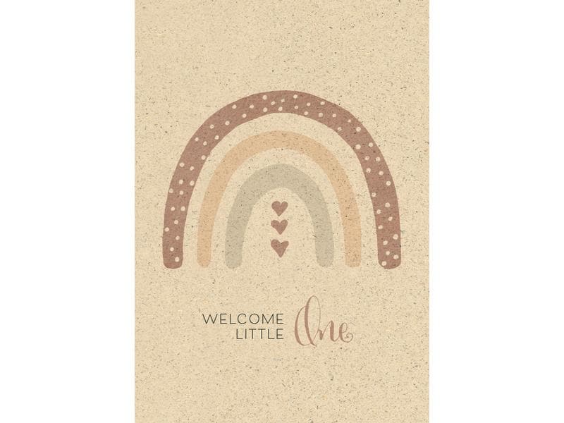 Natur Verlag Carte de félicitations Welcome little one 12.2 x 17.5 cm