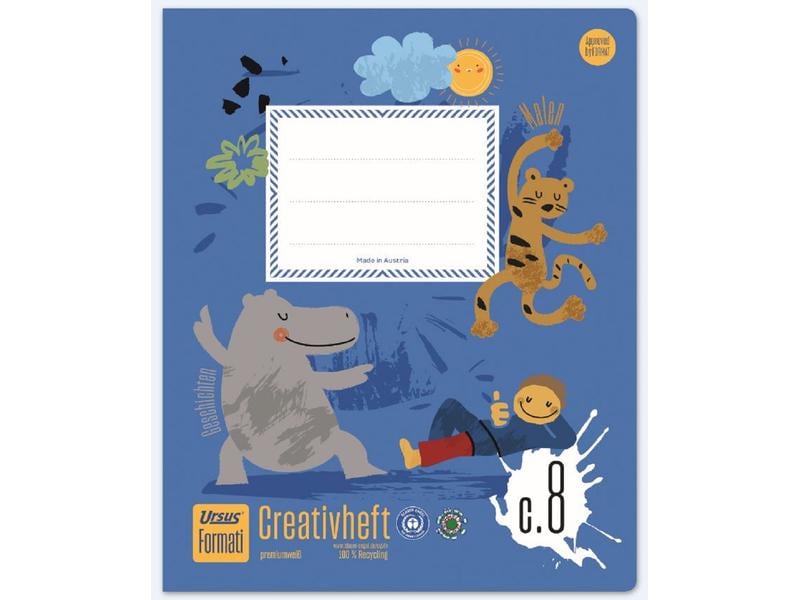 Formati Cahier d'école Creativ C8