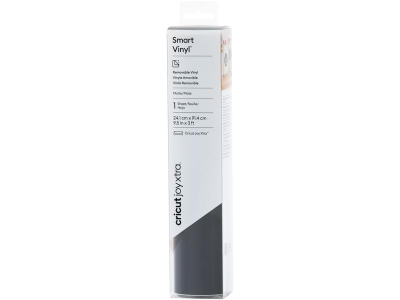 Cricut Film de vinyle Joy Xtra Smart détachable 24.1 x 91.4 cm, noir