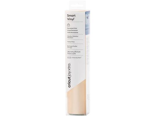 Cricut Film de vinyle Joy Xtra Smart permanent 24.1 x 91.4 cm, or