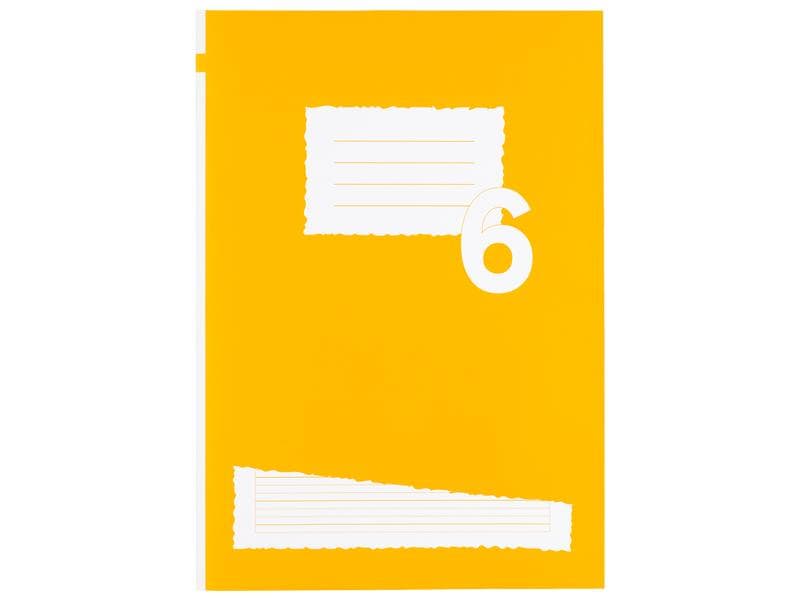 office focus Cahier d'école FSC A4, À lignes, Orange, 10 Pièce/s