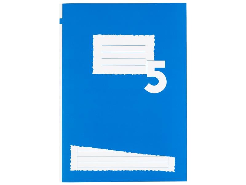 office focus Cahier d'école FSC A4, À lignes, Bleu, 10 Pièce/s