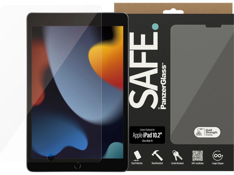 SAFE. Films protecteurs pour tablettes Ultra Wide Fit Apple iPad 10.2 "