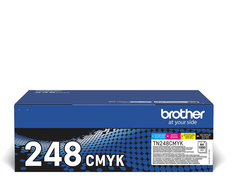 Brother Toner TN-248 VAL noir/Cyan/Magenta/Yellow