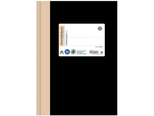 Ursusgreen Bloc-notes Livre de comptes A5, ligné