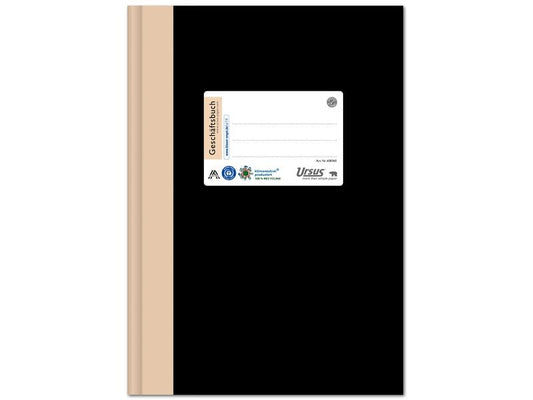 Ursusgreen Bloc-notes Livre de comptes A4, quadrillé