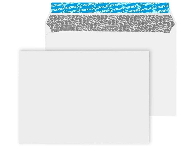 Goessler G-Line Pure C5 Briefumschlag, ohne Fenster, 500 Stück