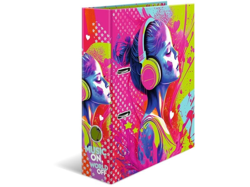 HERMA Dossier Music Girl A4, 7 cm