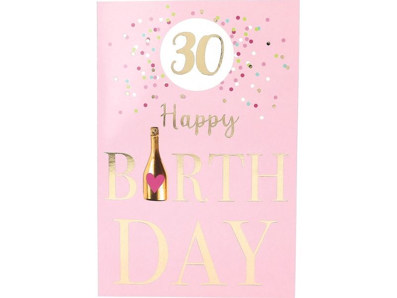 Depesche Carte musicale mobile Anniversaire, 30 ans