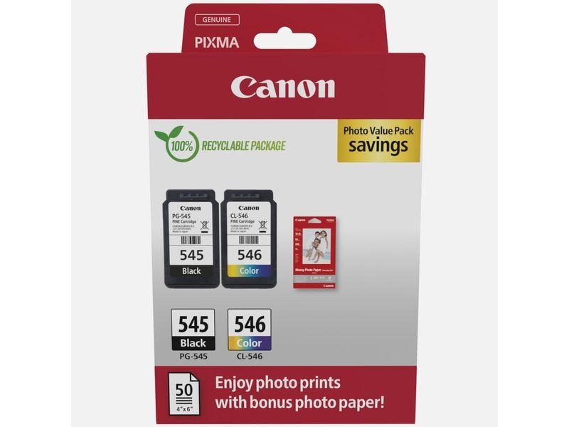 Canon Kits d’encre PG-545/CL-546 /