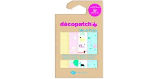 décopatch Papier de bricolage DP037C 30 x 40 cm, 4 feuilles