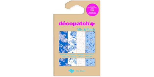 décopatch Papier de bricolage DP031C 30 x 40 cm, 4 feuilles