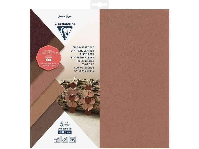 Clairefontaine Papier de bricolage 5 feuilles, à tracer