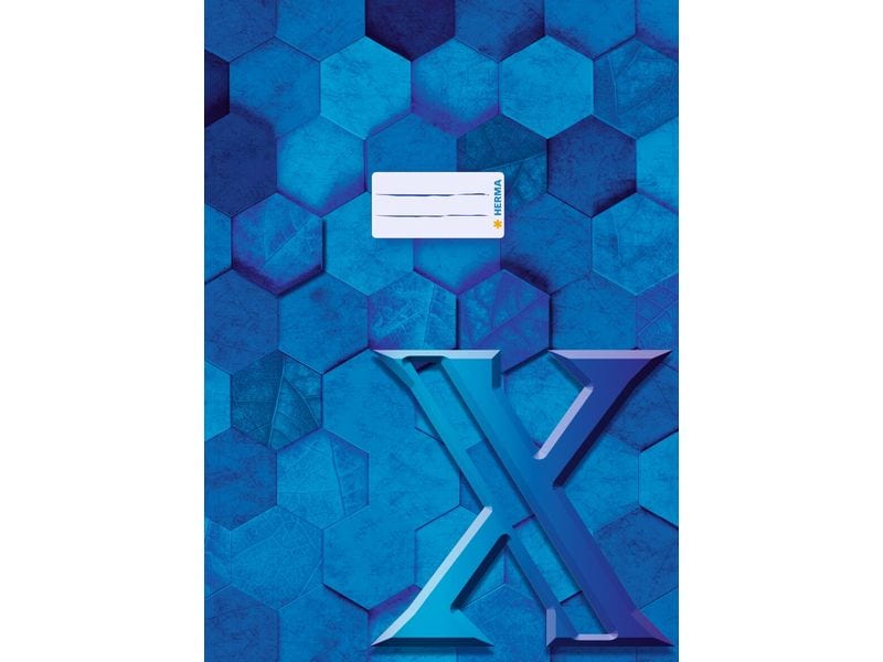 HERMA Protège-cahier X A4 bleu foncé