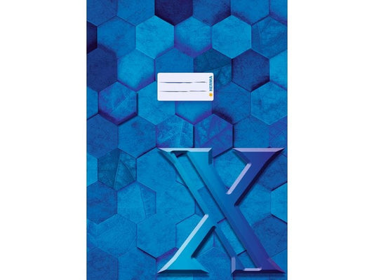 HERMA Protège-cahier X A4 bleu foncé