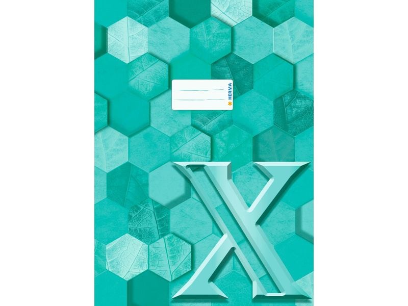HERMA Protège-cahier X A4 turquoise