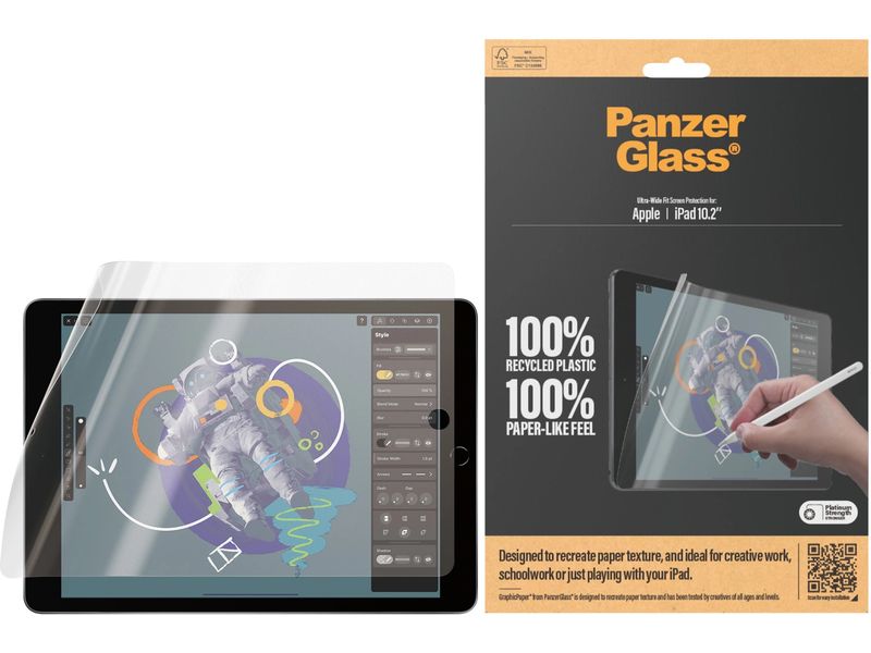 Panzerglass UWF GraphicPaper iPad 7th - 9th Gen. 10.2"