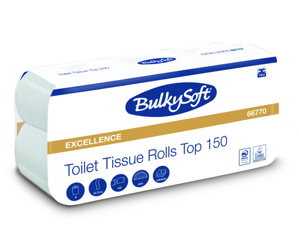 Bulkysoft Excellence papier toilette petits rouleaux