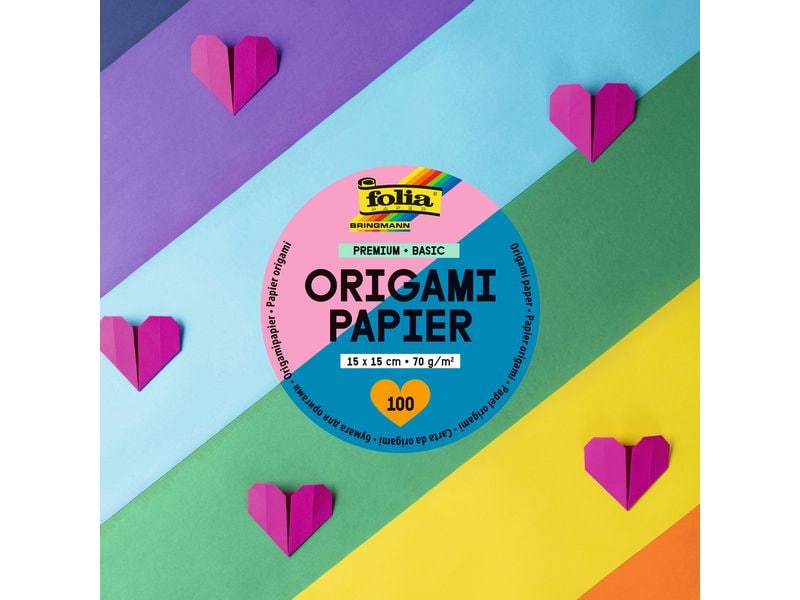 Folia Feuilles origami 15 x 15 cm