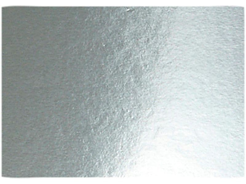 Creativ Company Papier métallisé A4, 280 g/m², argenté,10 feuilles