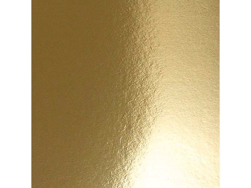 Creativ Company Papier métallisé A2, 280 g/m², or,10 feuilles