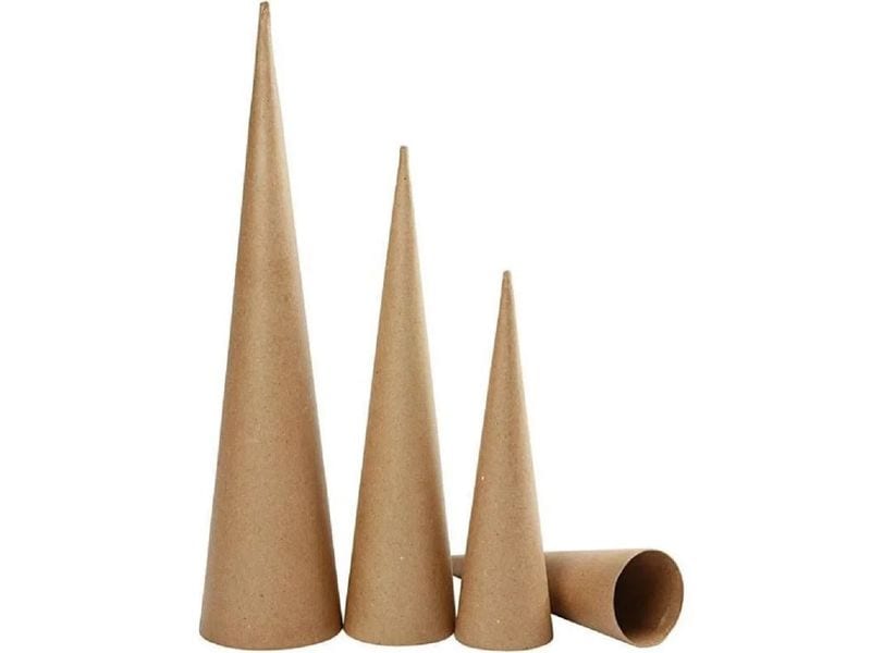 Creativ Company Cône en carton 3 pièces