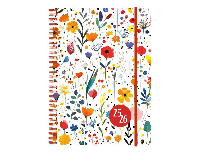 Simplex Emploi du temps scolaire Emotions weekly A5, 2025-2026, Field