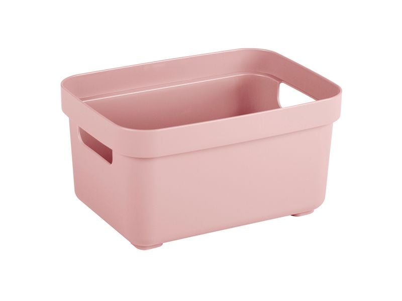 Sigma Home Boîte de rangement 2.5 litres Rose