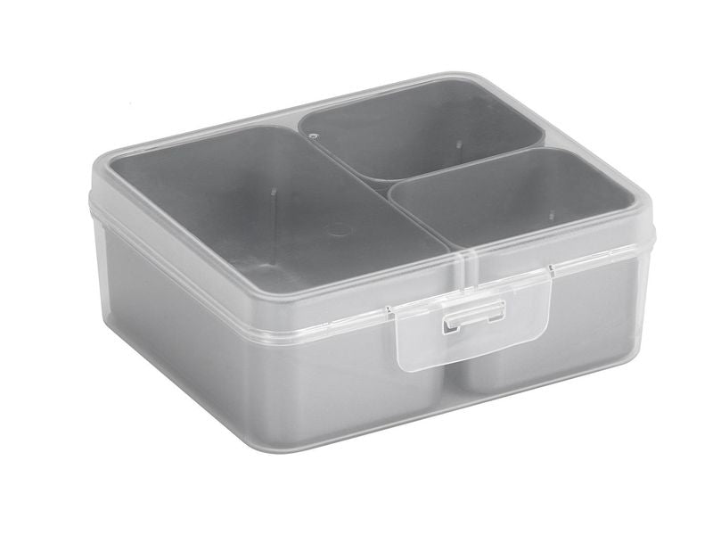 Sigma Home Boîte de rangement Q-Line Gris, Volumes: 0.9 l