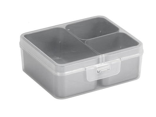 Sigma Home Boîte de rangement Q-Line Gris, Volumes: 0.9 l