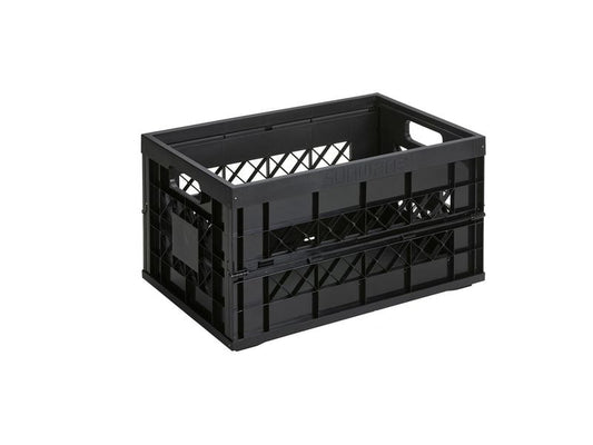 Sigma Home Caisse pliante Heavy Duty Noir, Volumes: 45 l