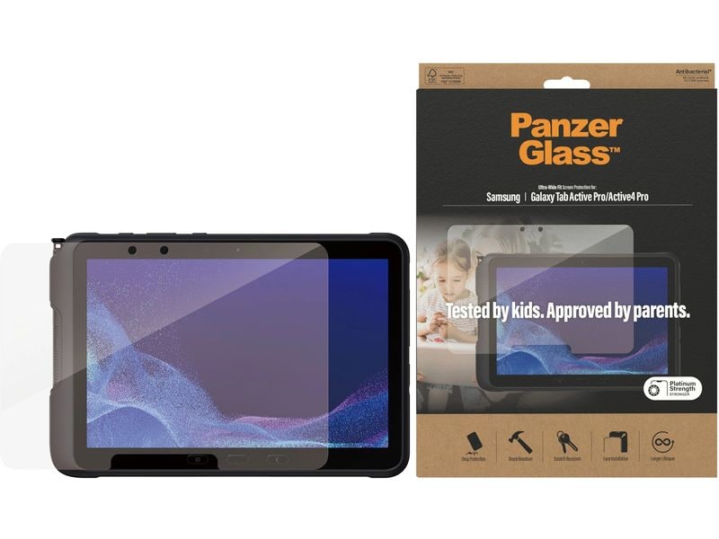 Panzerglass Films protecteurs pour tablettes Galaxy Tab Active Pro / Active4 Pro