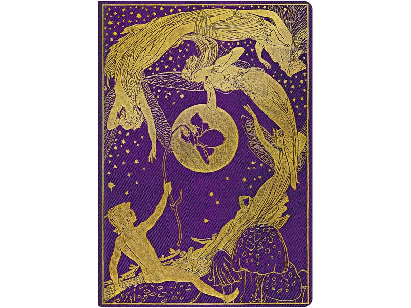 Paperblanks Carnet de notes Lang's Fairy Books A4, ligné, or / violet