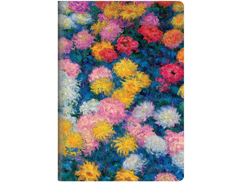 Paperblanks Carnet de notes Chrysanthèmes A5, ligné, multicolore