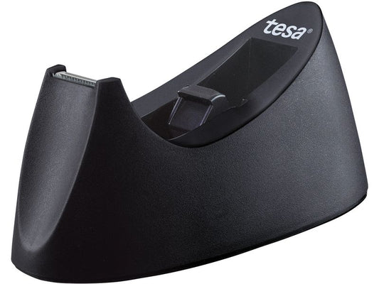 tesa Dévidoir de table Easy Cut Curve y compris 1x tesafilm, noir