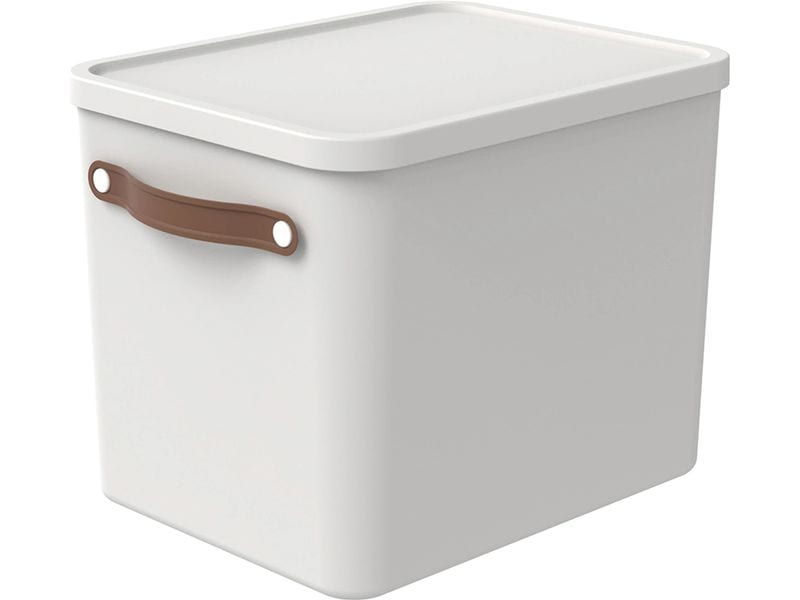 Rotho Boîte de rangement MALOJA Blanc