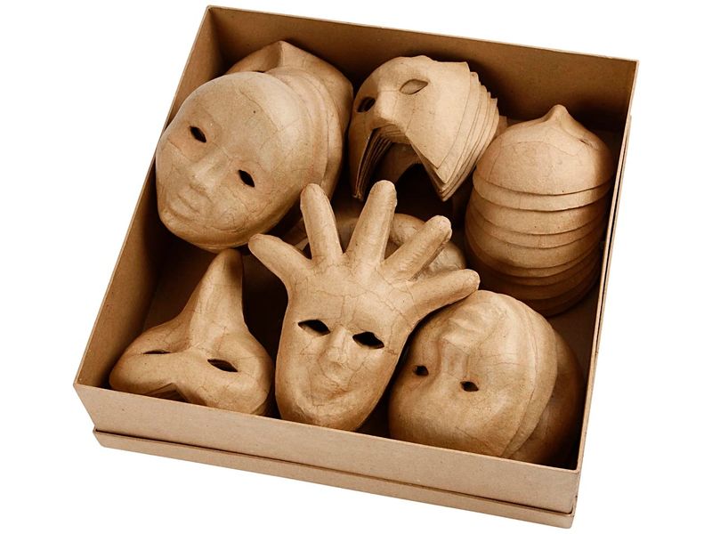 Creativ Company Cartone - Maschera 60 Pièce/s