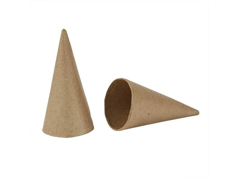 Creativ Company Cône en carton 10 Pièce/s, Marron