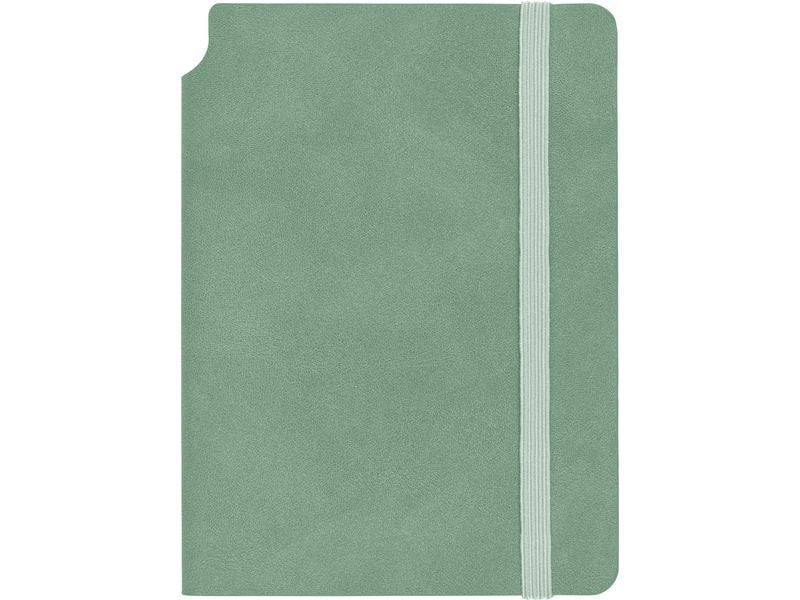 Kolma Bloc-notes Smooth A6, Vierge, turquoise
