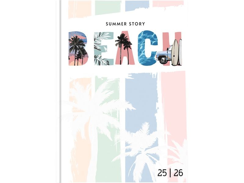 Biella Agenda des élèves Mydiary Summer 25/26 FSC, 1T/1S, 12 x 16.5 cm