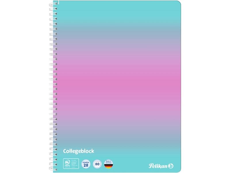 Herlitz Bloc-notes A4, 80 feuilles quadrillées