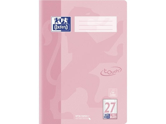 Oxford Carnet de notes A4, À lignes, Corail