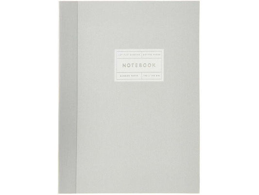 Rico Design Bloc-notes S 14,5 x 19,5 cm, Pois, Gris clair