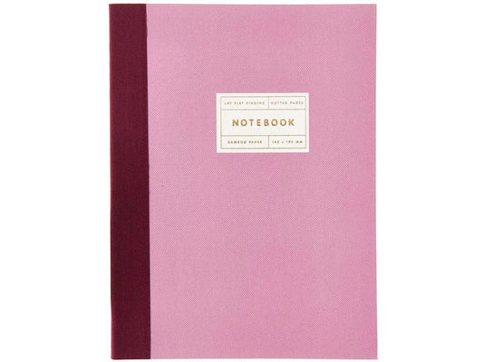 Rico Design Bloc-notes S 14,5 x 19,5 cm, Pois, Berry