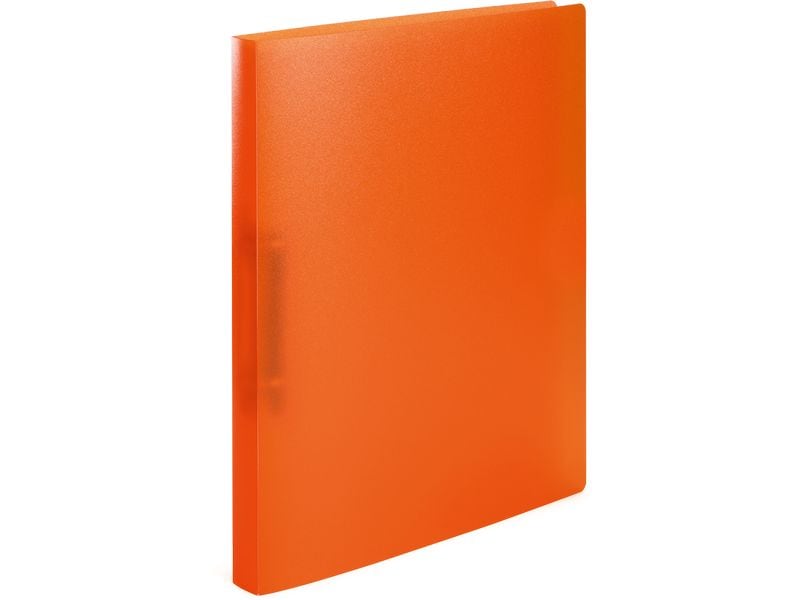 HERMA Classeur à anneaux A4 orange translucide Mécanisme d'anneau 2D