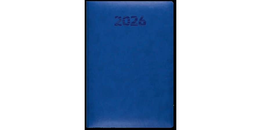 Simplex Agenda settimanale Simply Flex 15 x 21 cm, 2026, Bleu
