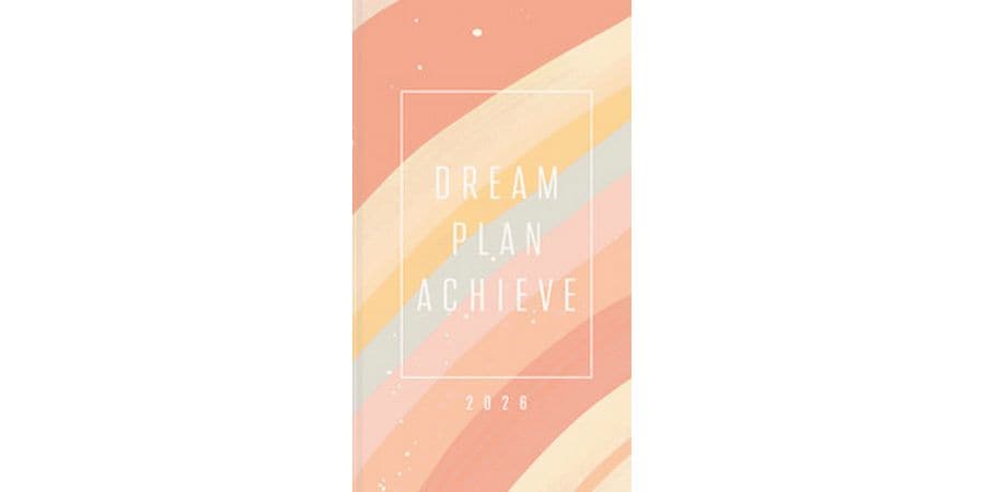 Simplex Agenda hebdomadaire Ladytimer Moon 87 x 15.3 cm, 2026, Multicolore