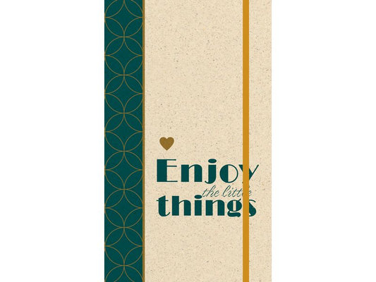 Natur Verlag Bloc-notes Enjoy 13 x 21 cm, Vierge